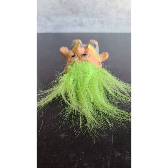 Green Haired Troll Doll - Picture 9 of 10